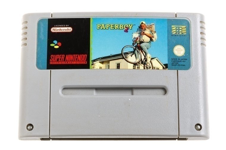 super nintendo paperboy game