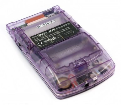 Gameboy Color Transparent Purple - Budget