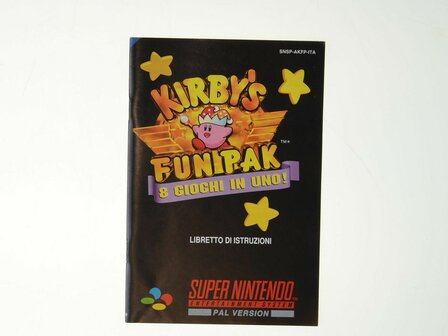 Kirby&#039;s Fun Pak (Italian)