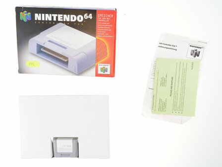 Originele Nintendo 64 Memory Card (Controller Pack) [Complete]