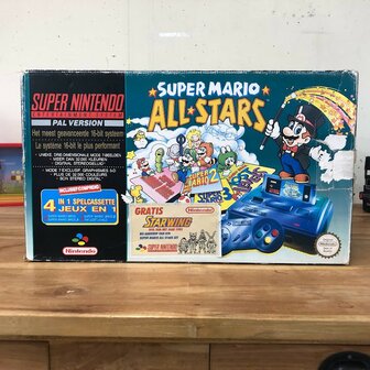 Super Nintendo SNES Console  Super Mario All Stars Pack  [Complete]