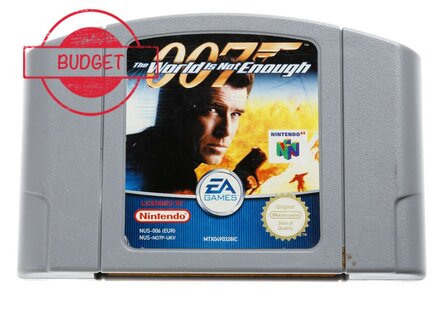 007 James Bond: The World is not Enough - Budget