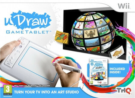 uDraw Game Tablet + uDraw Studio Instant Artist [Complete]