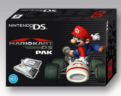 Nintendo DS Original - Mario Kart Edition - Silver [Complete]