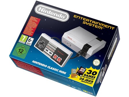 Nintendo NES Mini Classic Console [Complete]