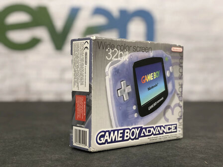 Gameboy Advance Transparent Blue [Complete]