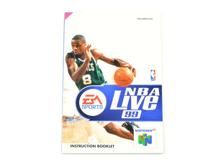 NBA Live 99 - Manual