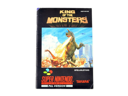 King of the Monsters (German) - Manual