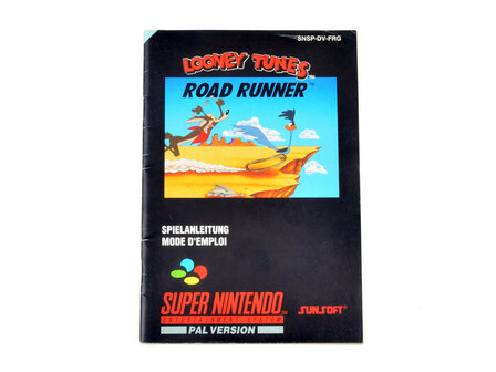 Looney Tunes Roadrunner (German) - Manual