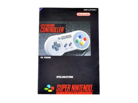 Originele Super Nintendo Controller (German) - Manual