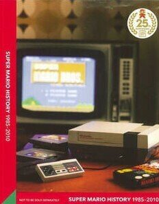 Super Mario History 1985 - 2010 Sound Track CD (French)