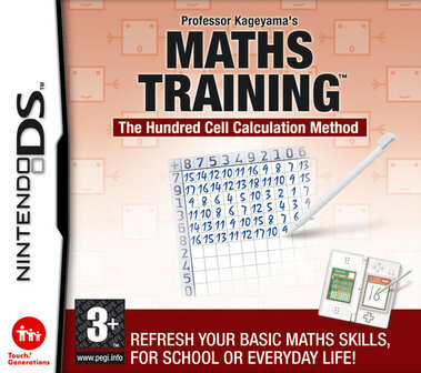 Professor Kageyama&#039;s Maths Training - The Hundred Cell Calculation Method (German)