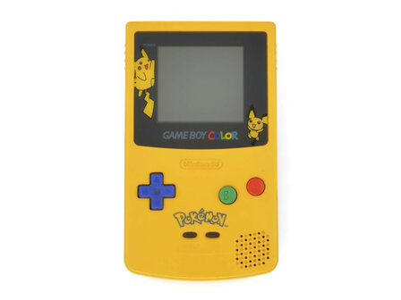 Gameboy Color Pikachu Edition