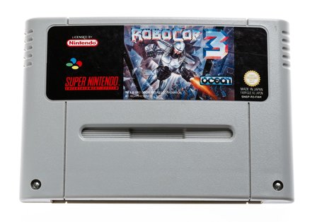 Robocop 3 SNES Cart