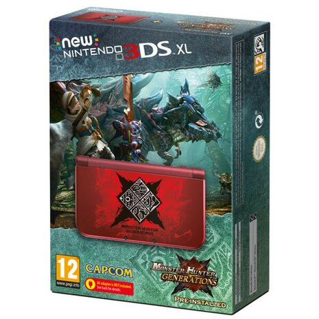 NEW Nintendo 3DS XL - Monster Hunter Generations Edition [Complete]