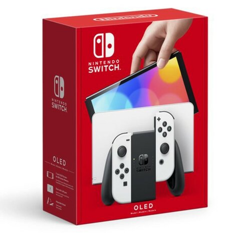 Nintendo Switch OLED - Wit [Complete]