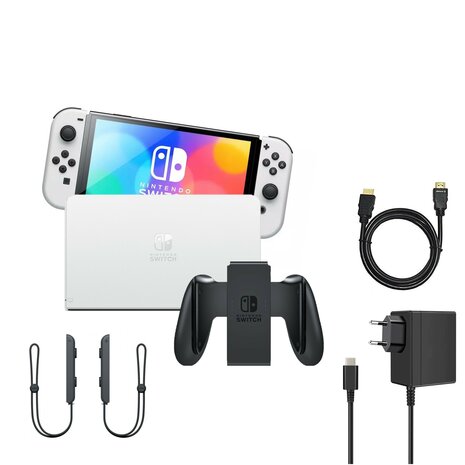 Nintendo Switch OLED - Wit [Complete]