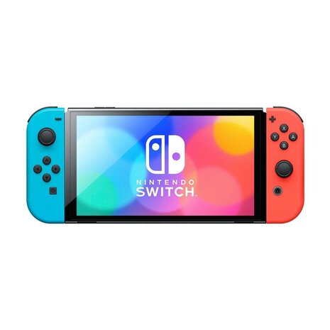 Nintendo Switch OLED - Red/Blue [Complete]