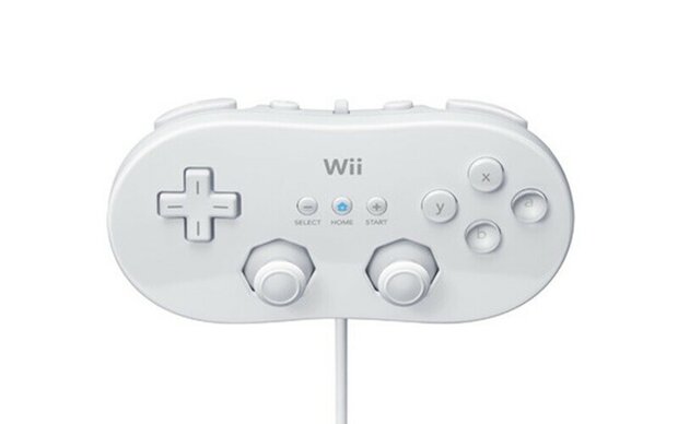 Nintendo Wii Classic Controller - White [Complete]