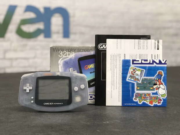 Gameboy Advance Transparent Blue [Complete]