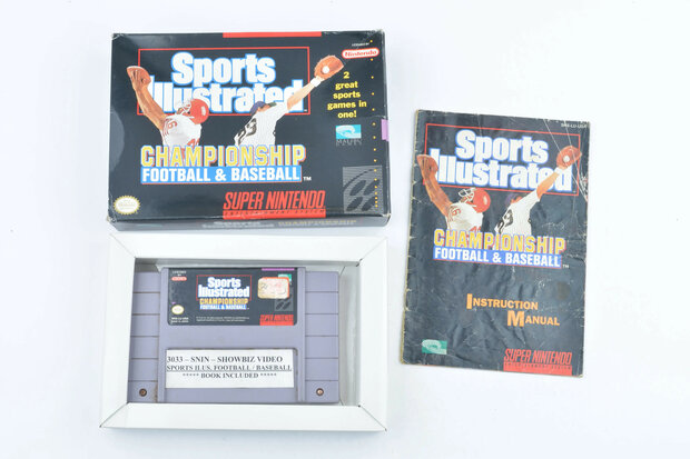 Sports Illustrated Championship Football & Baseball (NTSC)