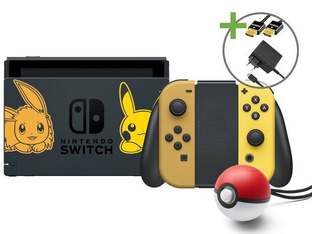 Nintendo Switch Starter Pack - Let's Go Eevee Edition [Complete]