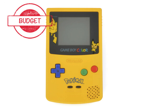 Gameboy Color Pikachu Edition - Budget