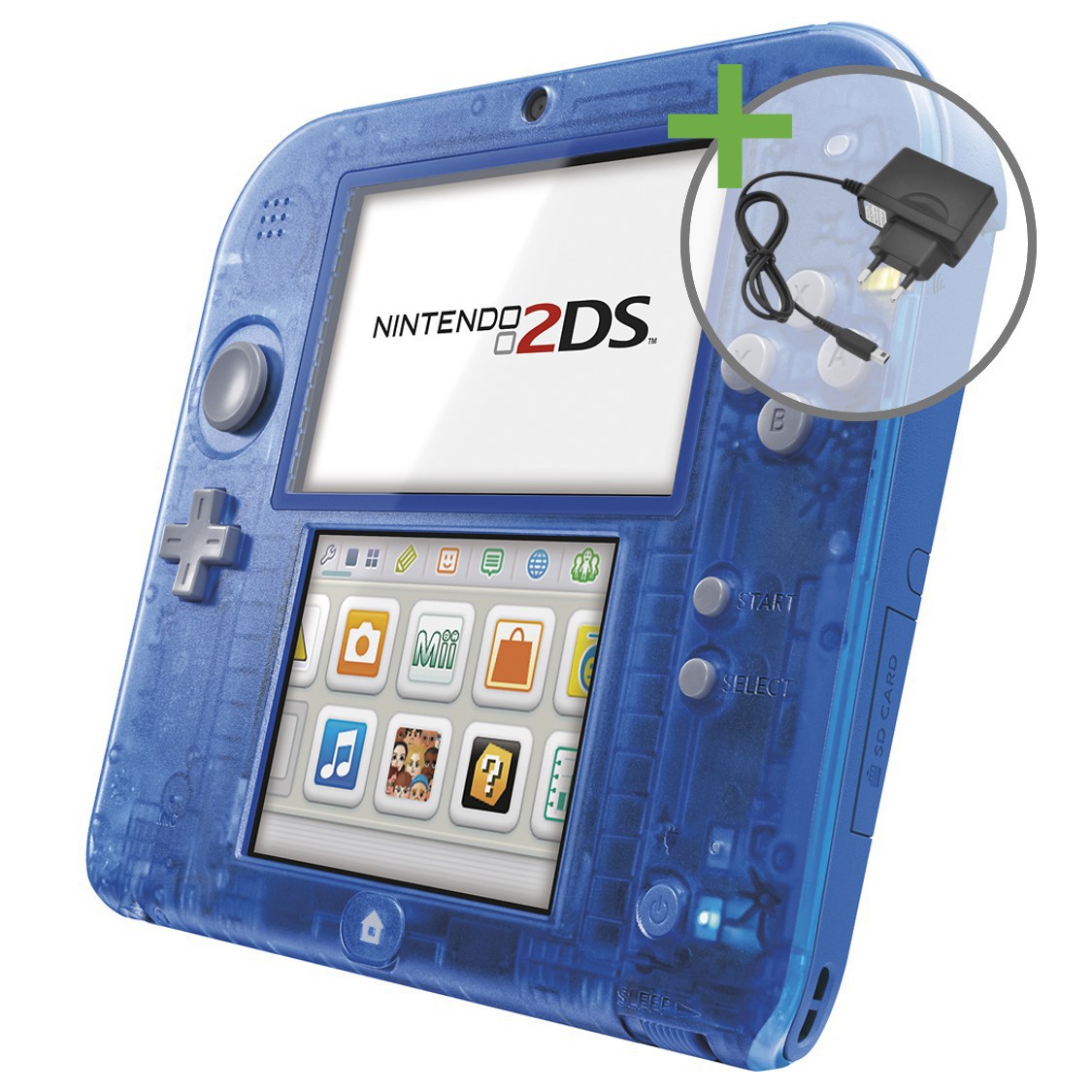 Nintendo 2DS in Crystal popular Blue