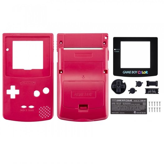 Game Boy Color Shell Red ⭐ Gameboy Color - RetroNintendoKaufen.de