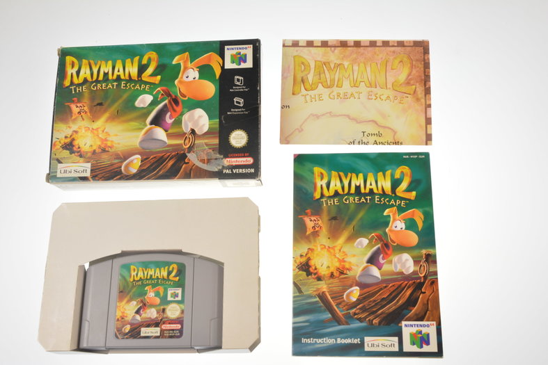 Rayman 2 The Great Escape ⭐ Nintendo 64 N64 Game Compleet