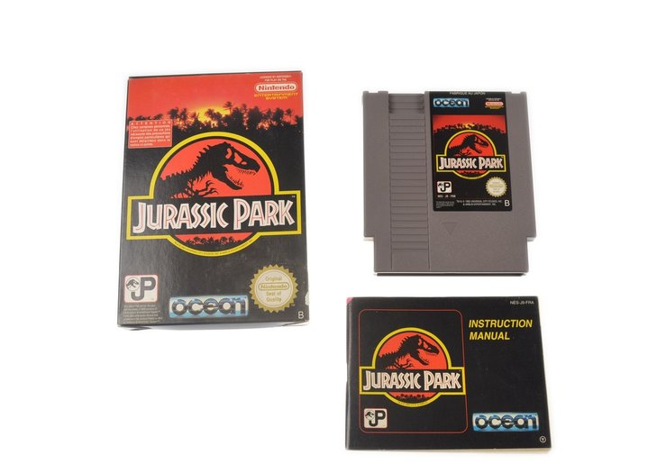 Jurassic Park ⭐ Nintendo [NES] Game [Compleet] - RetroNintendoKaufen.de