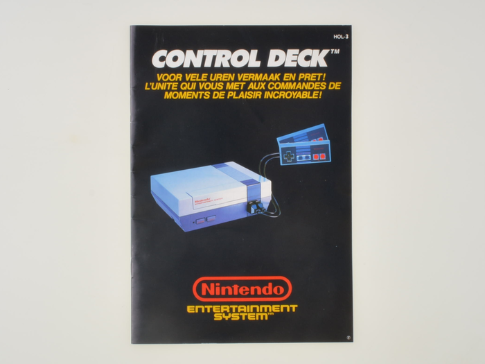 Nintendo Nes Console Control Deck Manual ⭐ Nintendo [nes] Anleitung