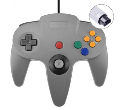 Neuer Nintendo 64 [N64] Controller Grey