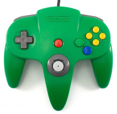Nintendo 64 [N64] Controller Green (Neu Analogstick)