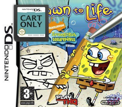 Drawn to Life - SpongeBob SquarePants Edition - Cart Only