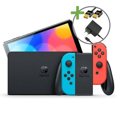 Nintendo Switch Console OLED - Red/Blue