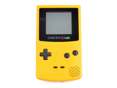 Gameboy Color Yellow