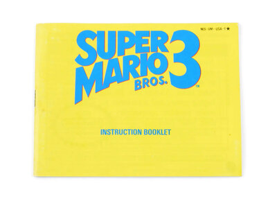 Super Mario Bros 3 - Manual