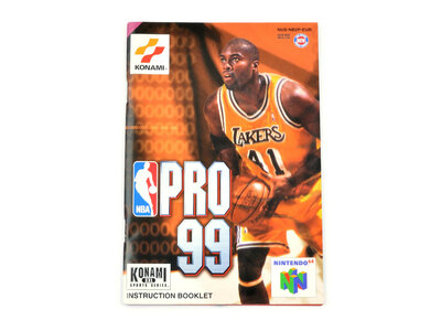 NBA Pro 99 - Manual