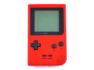 Gameboy Pocket Red