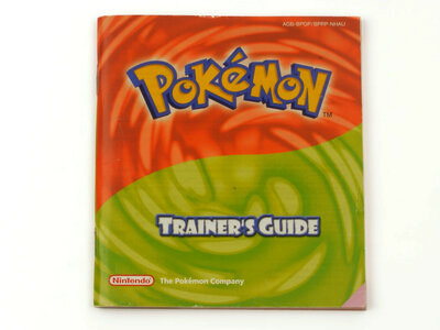 Pokemon Firered/Leafgreen Trainer Guide - Manual