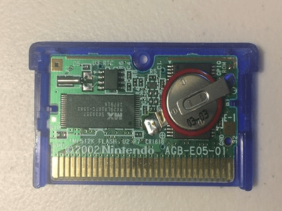 GBA Game Batterie