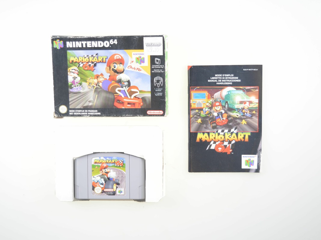 Cokes Memoriseren plakboek Mario Kart 64 ⭐ Nintendo 64 Games [Complete]