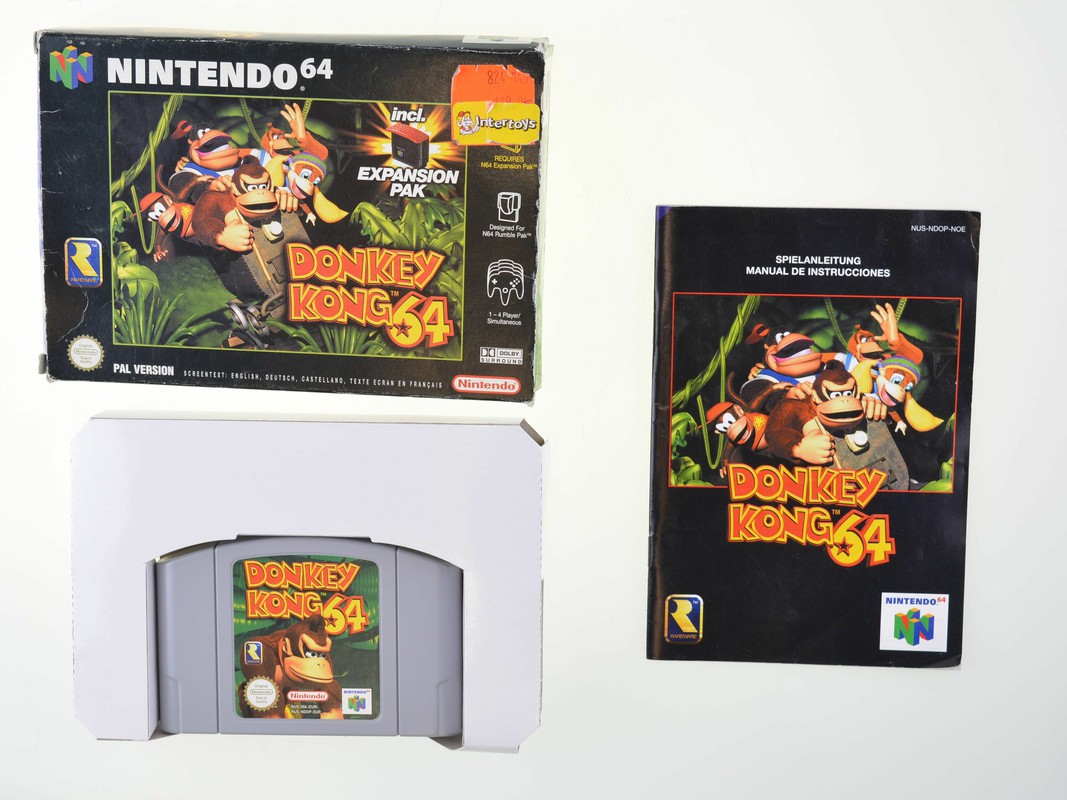 Indiener nevel Westers Donkey Kong 64 ⭐ Nintendo 64 Games [Complete]