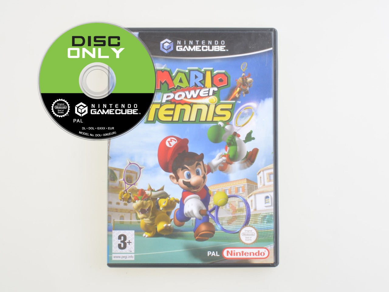 mario power tennis game cube