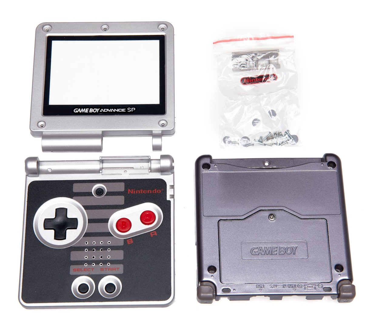 Boy Advance SP Shell NES Edition Gameboy Advance Hardware
